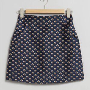 Jacquard Mini Skirt